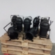 PAR 64 zwart hallogeenspot 500/1000 watt 230 volt - 8 stuks.